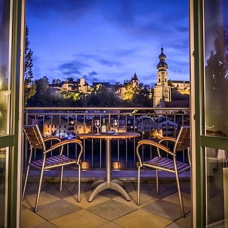 Hotel Burgblick Hochburg-Ach ภายนอก รูปภาพ