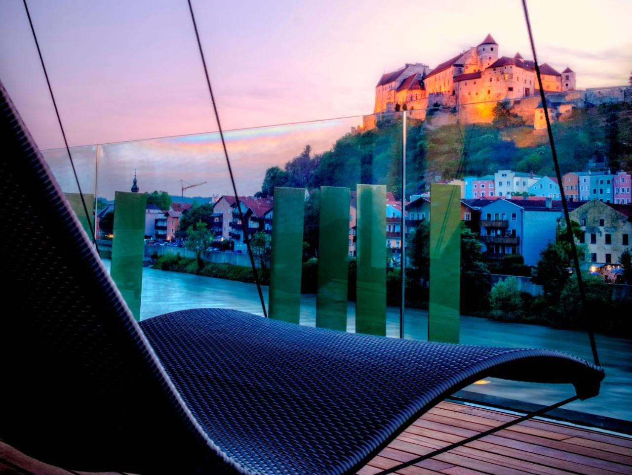 Hotel Burgblick Hochburg-Ach ภายนอก รูปภาพ
